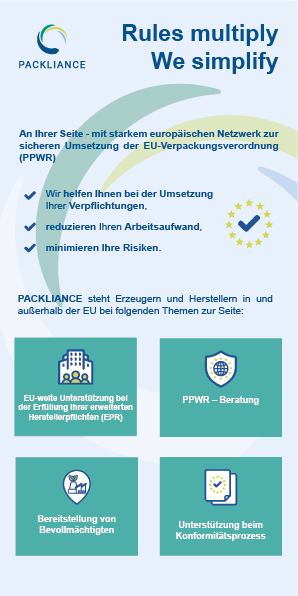 Webinar PACKLIANCE, Ihr PPWR Partner -  Vorstellung des Serviceangebots